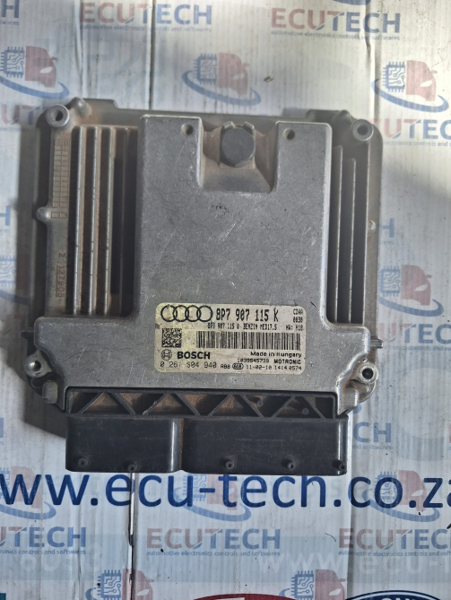 AUDI A3 1.8 TFSI ECU COMPUTER BOX 8P7907115K 0261S04940 MED17.5