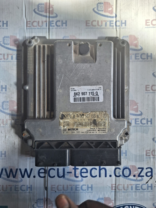 AUDI A4 A5 ECU COMPUTER BOX 8K2907115Q 0261S04383