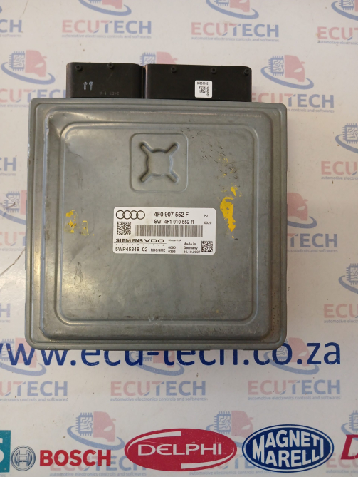 AUDI A6 2.4 ECU COMPUTER BOX 4F0907552F 4F2910552 5WP45346 01