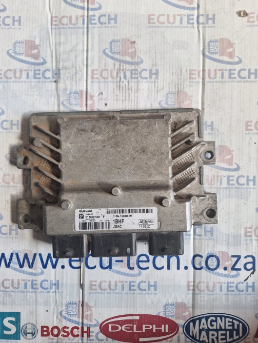 FORD FIESTA S180047051D C1BG-12A650-BD EMS2102 ECU COMPUTER BOX 1BHD