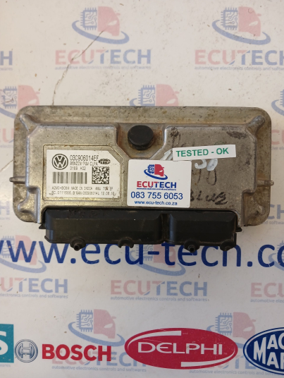 VOLKSWAGEN POLO VIVO ECU COMPUTER BOX 03C906014EF 7GV CLPA