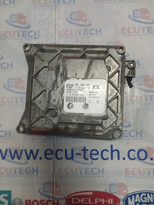 OPEL VECTRA 1.8 ECU COMPUTER BOX 5WK9407 55355631