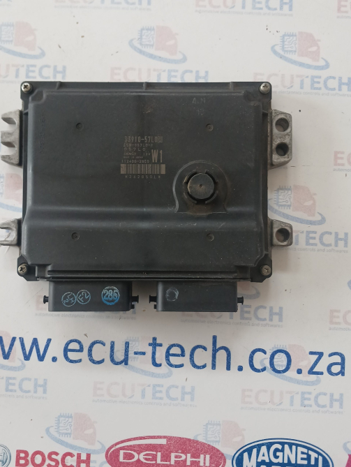 2013 SUZUKI KIZASHI ECU COMPUTER BOX 33910-57L0 112400-2850 W1