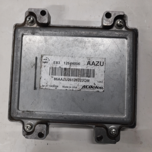 12644006 AAZU CHEVROLET UTILITY 1.4 ECU COMPUTER BOX