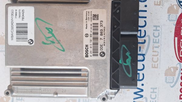 BMW 320D PREFACE E90 0281013502 DDE7808124 ECU COMPUTER BOX