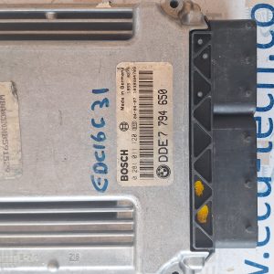 BMW 5 SERIES ECU COMPUTER BOX DDE7794650 0281011120