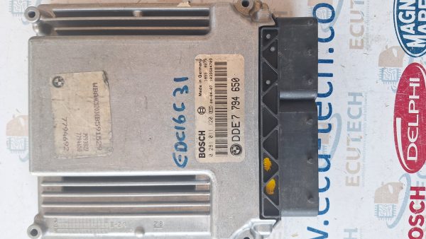 BMW 5 SERIES ECU COMPUTER BOX DDE7794650 0281011120