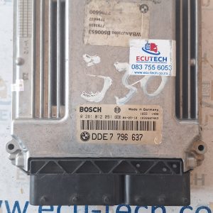 BMW 530d ECU COMPUTER BOX DDE779637 0281012091