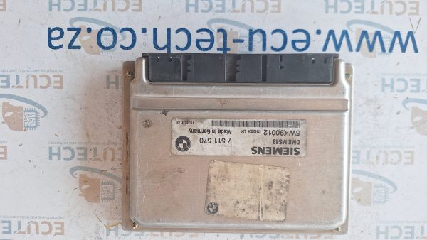BMW E46 3.0 ECU COMPUTER BOX 5WK90012 7511570