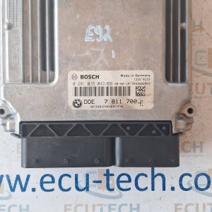 BMW E90 320d ECU COMPTUER BOX DDE7811700 0281015043