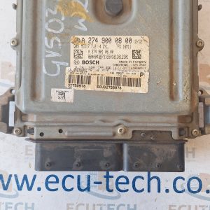MERCEDES BENZ W205 C180 ECU COMPUTER A2749000800 0261S98785
