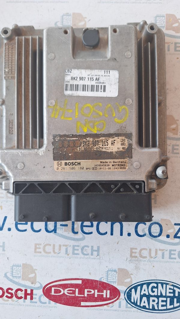 AUDI A4 2.0L 0K2 907 115AF MED17.1 0 261 S06 180