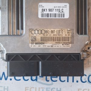 Audi A4 1.8 8K1907115C 0261201959 MED17.5