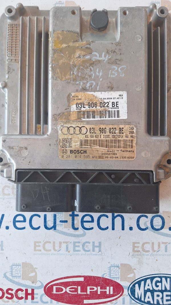 Audi A4 2.0 TDI 03L 906 022 B EDC17CP14,0281014595