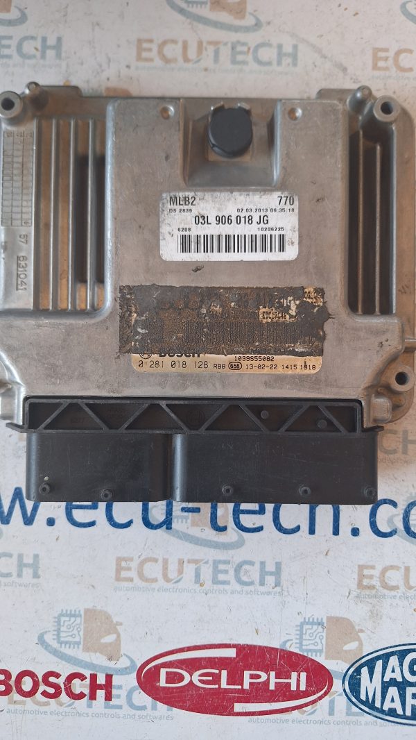 Audi A4 2.0TDI 03L906018JG 0281018128 EDC17C46