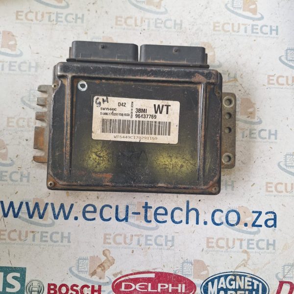 CHEVROLET SPARK 1.0 ECU 5WY5449C 96437769 WT