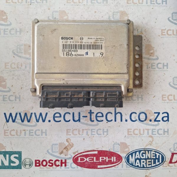 Fiat Multipla 1.9 ECU 0281010334 55186489