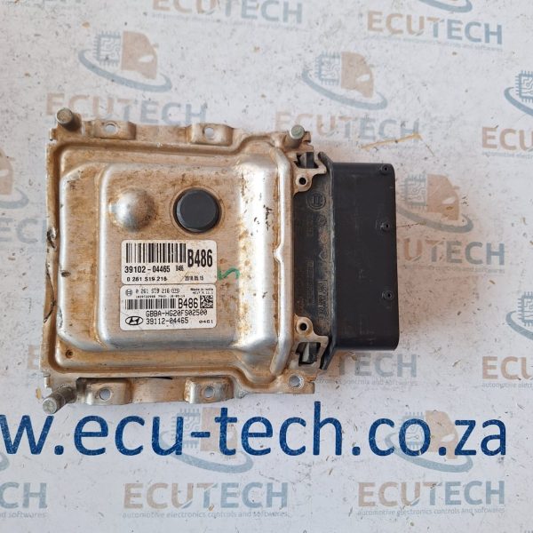 HYUNDAI I10 ECU 39102-04465 0261S19216