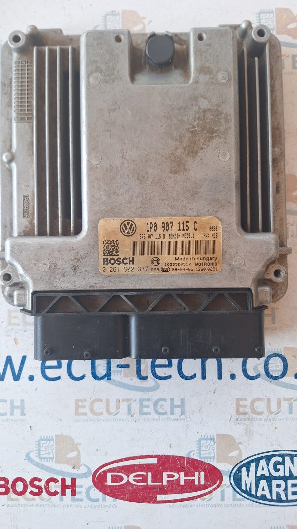 LEON SEAT 2.0 1P0907115C 0261S02337 MED9.1 ECU COMPUTER BOX