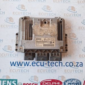 PEUGEOT CITROEN 1.6  ECU COMPUTER BOX  0261S04009 9665291180 mev17.4