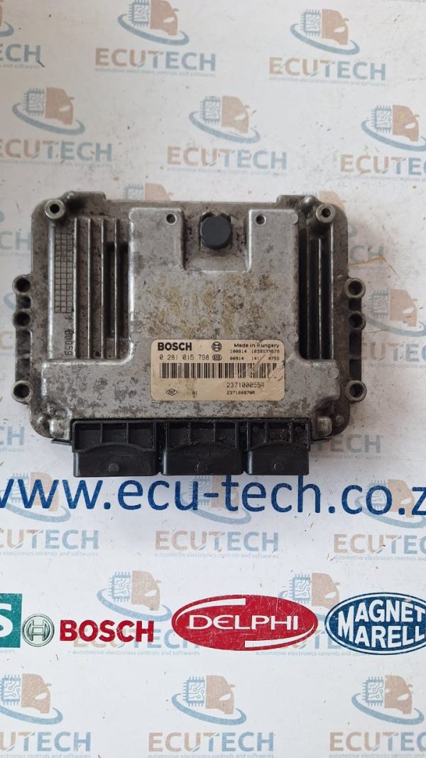 Renault Megane 1.9 237100055R ECU 0281015798