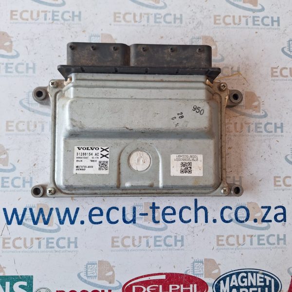 VOLVO S60 ECU COMPUTER BOX 31286154 AC MB279700-9500
