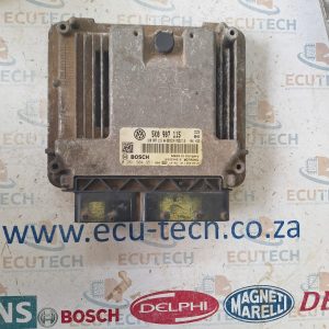 VW GOLF 2.O GTI ECU 5K0907115 0261S04951 MED17.5