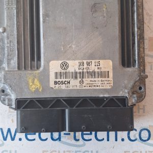 VW Golf 2.0 1k0 907 115 MED9.1 Bosch 0 261 S02 078